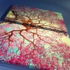 Модульная картина «Розовое дерево» - напечатано на холсте, натянуто на деревянный подрамник