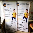 L-баннерные стенды для сети детских футбольных клубов