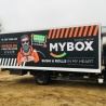Забрендировали фургон для Mybox 