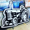 Трактор из композита
